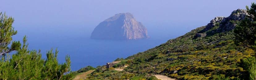 Attica presents… Hytra’s magnificent sea cave and everliving wildflower!