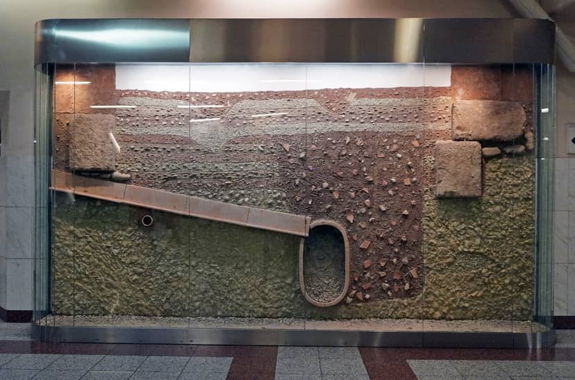 “Akropolis” Metro Station- Archaeological Exhibition