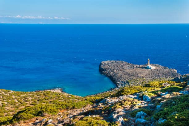 Island of Antikythera and Islands of Prasonisi, Lagouvardos, Plakoulithra and Islands of Thymonies (GR3000012)