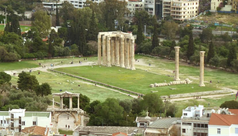 Olympieion/ Temple of Olympian Zeus/Hadrian's Gate