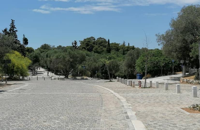 Dionysiou Areopagitou Pedestrian Street