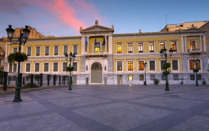 The Main Building of the National Bank of Greece