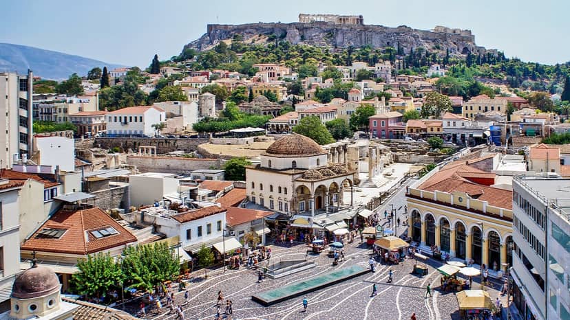 Unraveling the history of Attica at its squares