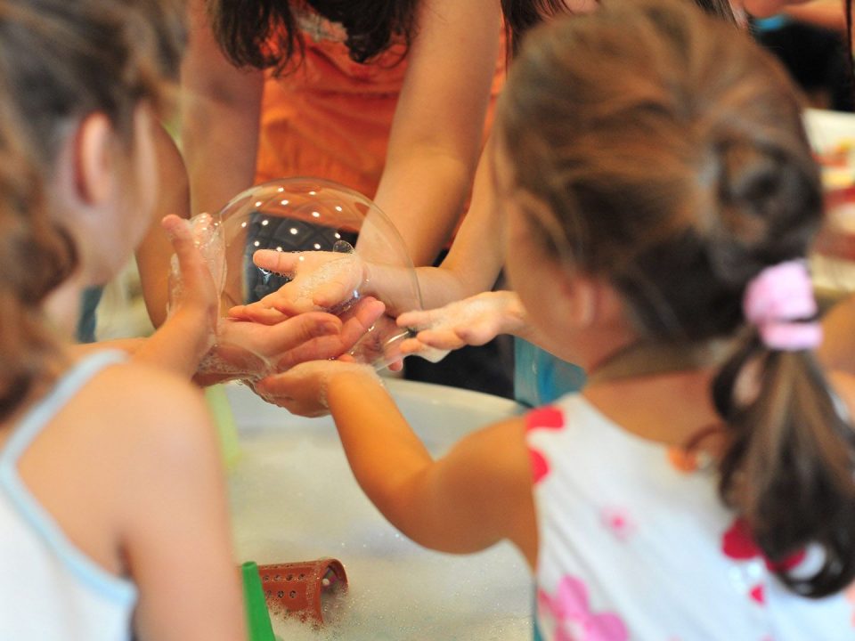 Hellenic Children's Museum playing