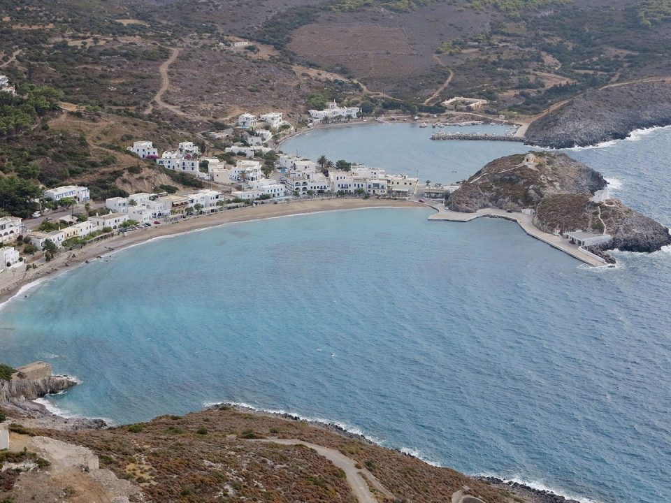Kapsali beach Hora Kythera