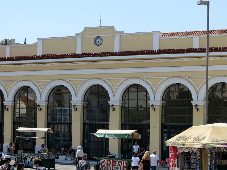 Monastiraki metro station Athens Piraeus Μοναστηράκι σταθμός Αθήνα Πειραιάς