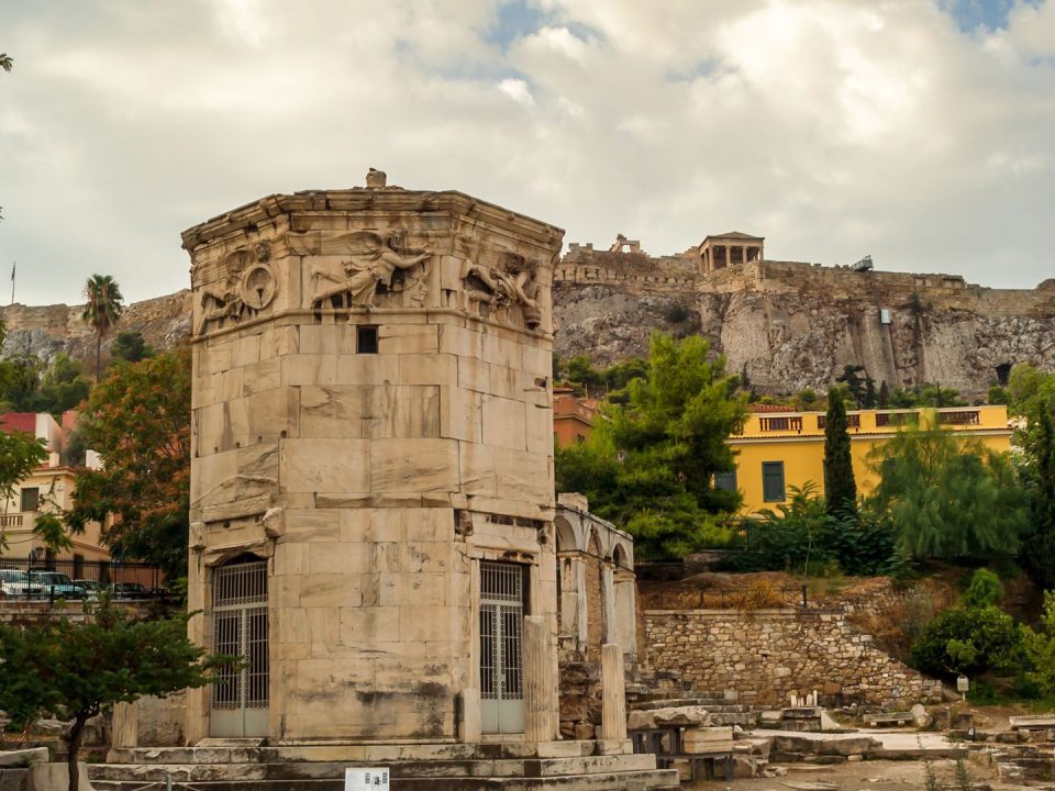 The Tower of the Winds, Aerides, Culture, Athens, Attica