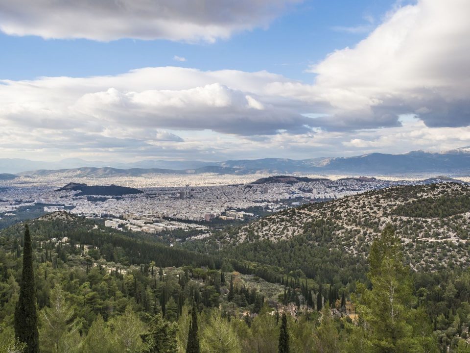 Mount Hymettus, Athens, Nature, Attica, Basin