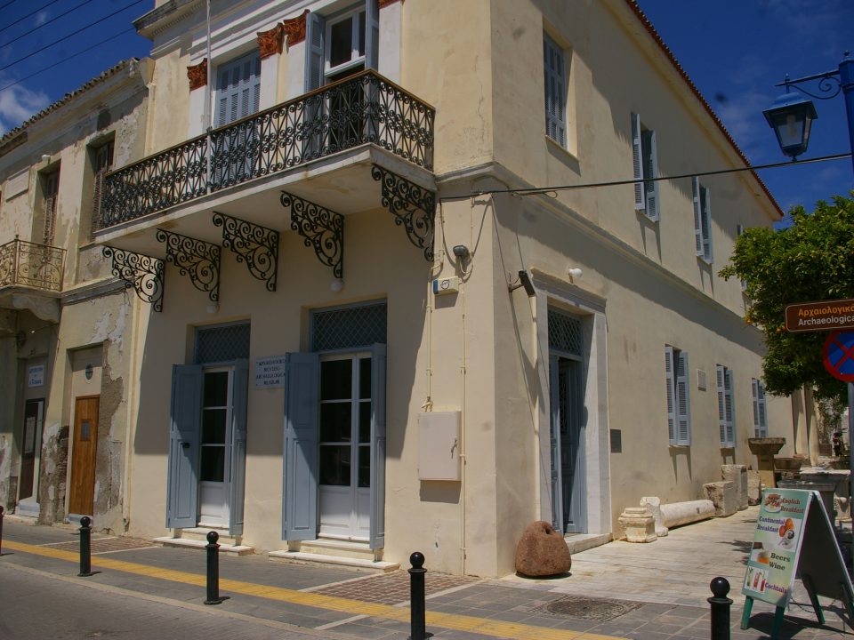 building, museum, archeological, Poros