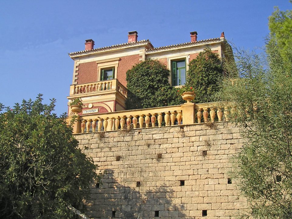 Villa, Galini, Poros, building