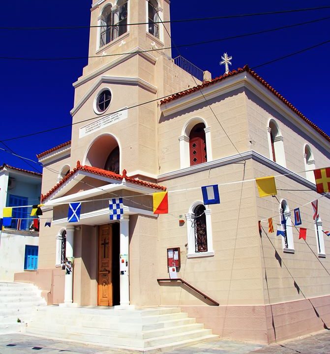 ναός, εκκλησία, Πόρος, Άγιος Γεώργιος