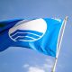 Blue, flag, Sea