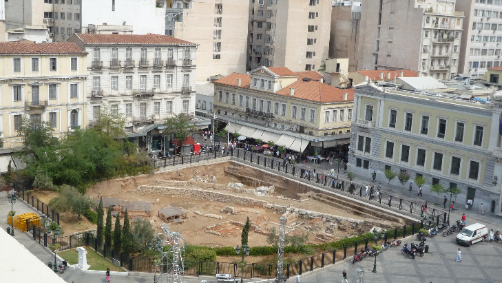 Monastiraki Metro Station- Eridanos River